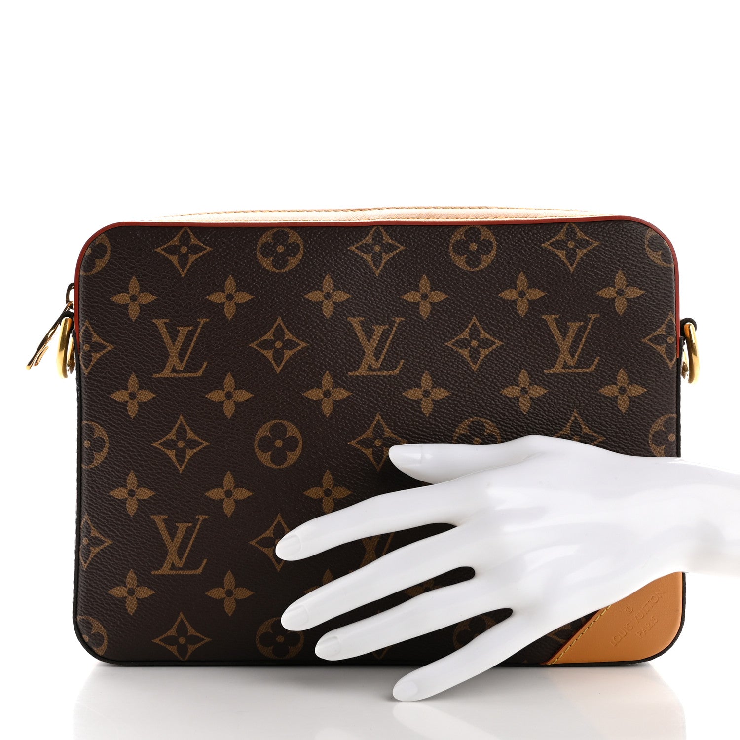 Louis Vuitton X NIGO Reverse Monogram Stripes Trio Messenger Large Pochette 2 of 9