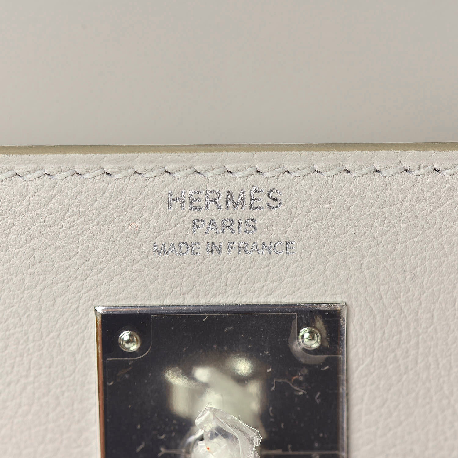 Hermes Evercolor Kelly Retourne 28 Gris Perle 8 of 39