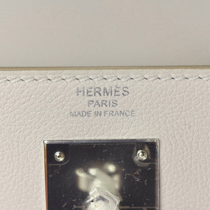 Hermes Evercolor Kelly Retourne 28 Gris Perle 8 of 39