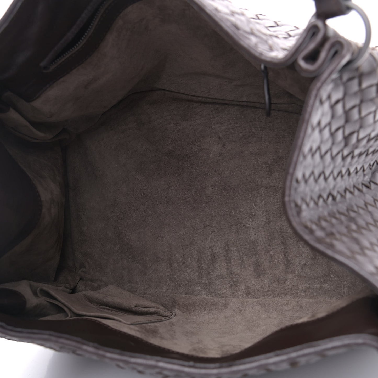Nappa Intrecciato Parachute Bag Ebano
