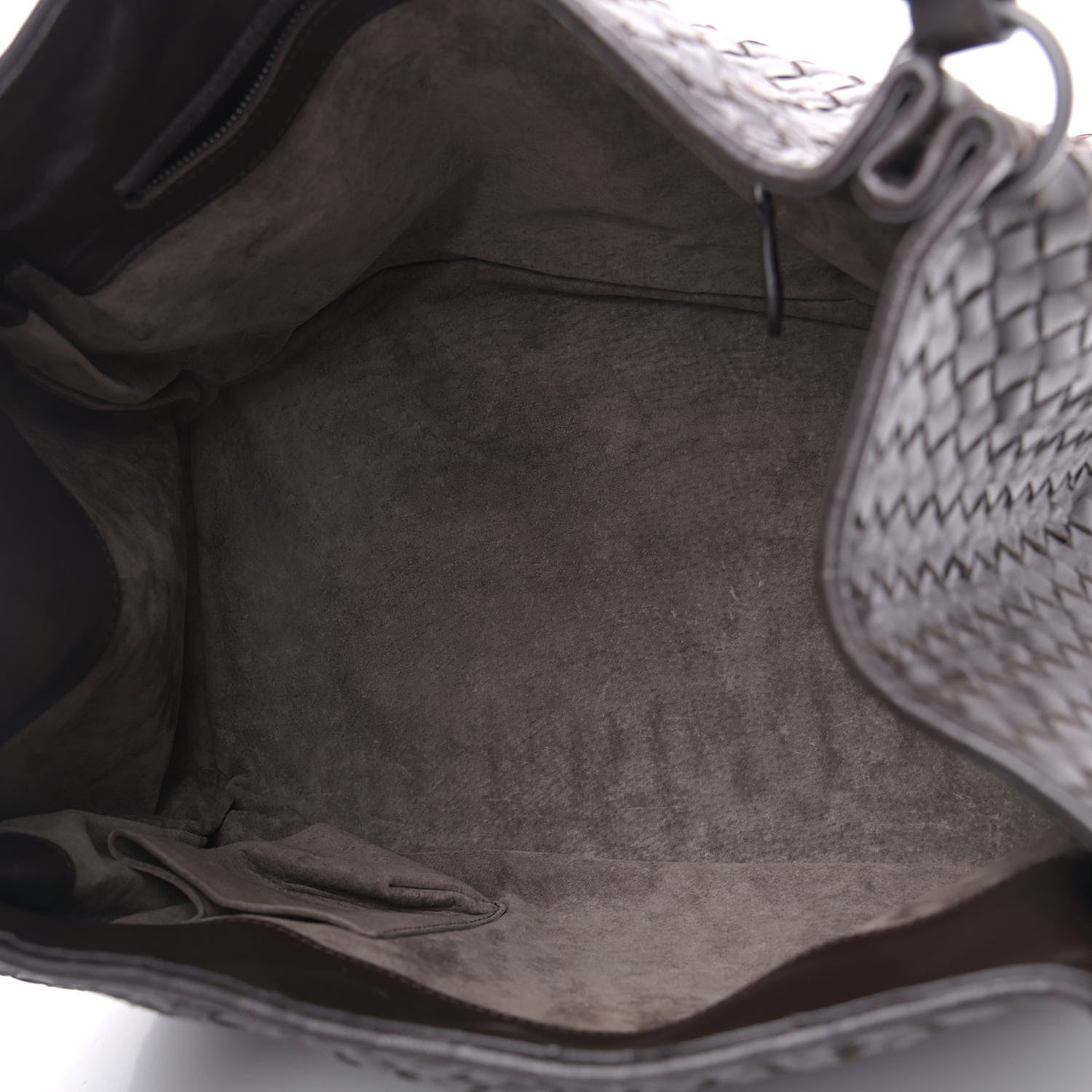 Bottega Veneta Nappa Intrecciato Parachute Bag Ebano 4 of 9