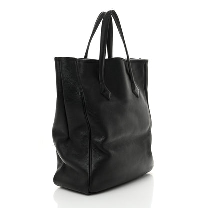 Hermes Taurillon Clemence Victoria II Cabas 35 Black 3 of 15