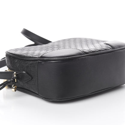 Gucci Microguccissima Mini Bree Messenger Bag Black 5 of 8