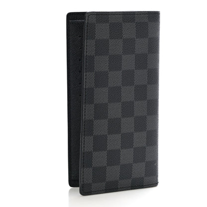 Louis Vuitton Damier Graphite Brazza Wallet 3 of 9