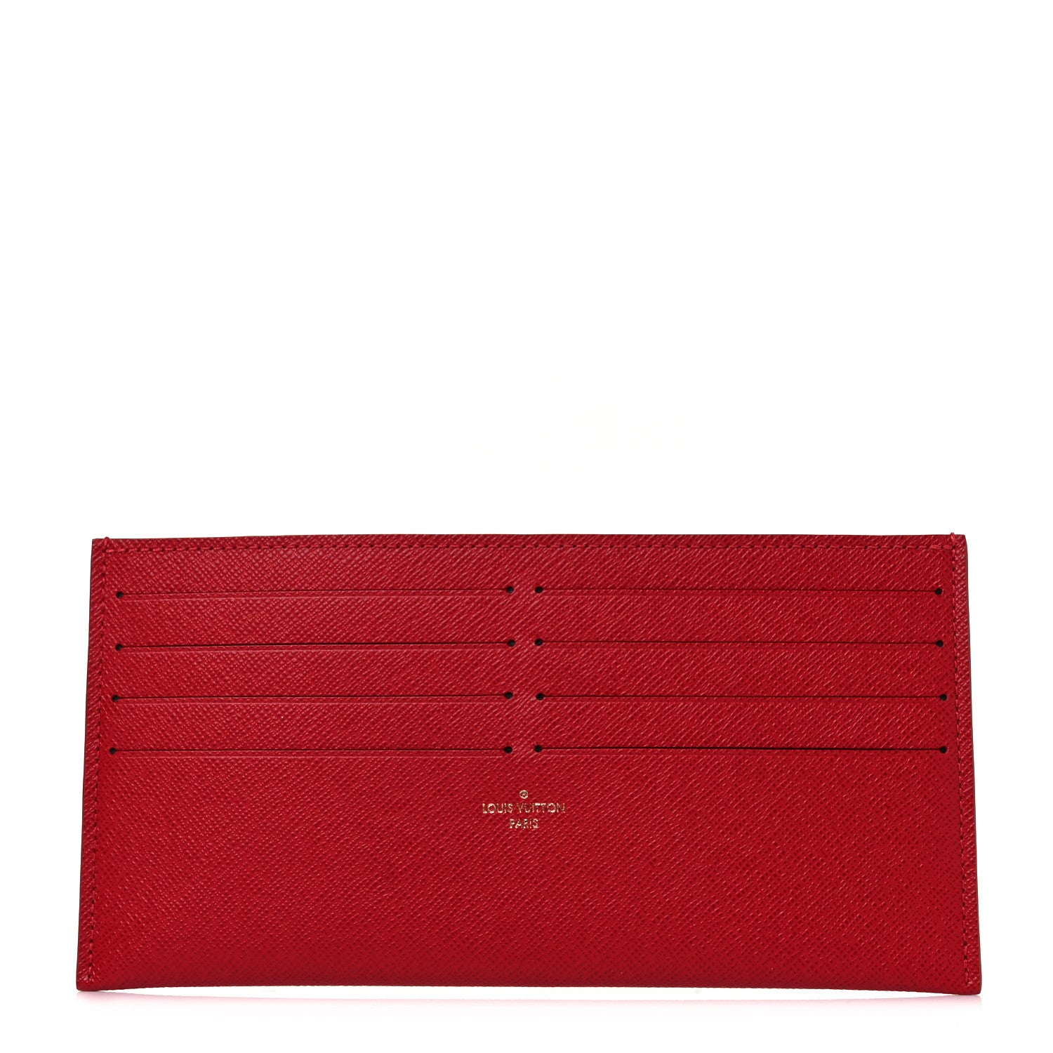 Louis Vuitton Calfskin Felicie Card Holder Insert Cherry 1 of 7