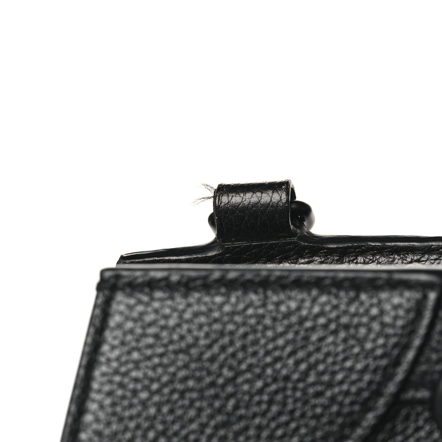 Grained Calfskin Neo Classic Black Hardware Medium City Black
