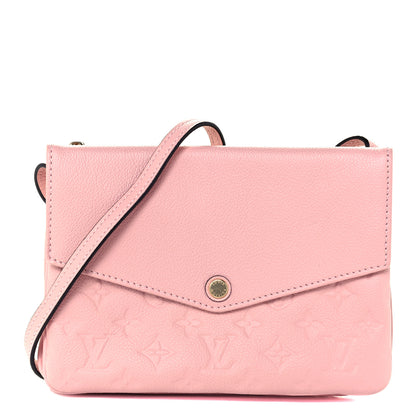 Louis Vuitton Empreinte Twice Rose Ballerine 1 of 11