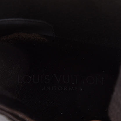 Louis Vuitton Patent Silhouette Ankle Boots 38.5 Black 6 of 11