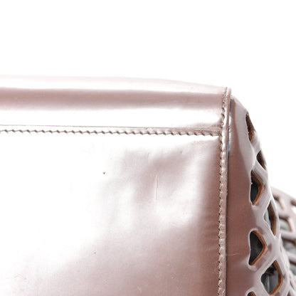 Louis Vuitton Metallic Patent Reef Jelly Basket MM Pink 11 of 16