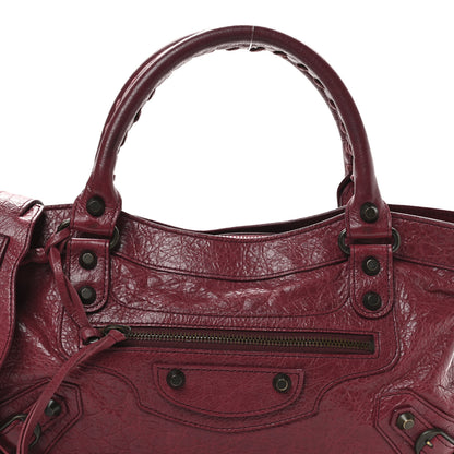 Balenciaga Agneau Classic Hardware First Bordeaux 9 of 11