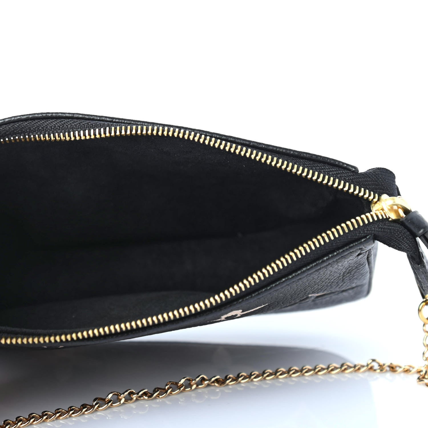 Louis Vuitton Empreinte Monogram Giant Mini Pochette Accessories Black 4 of 4