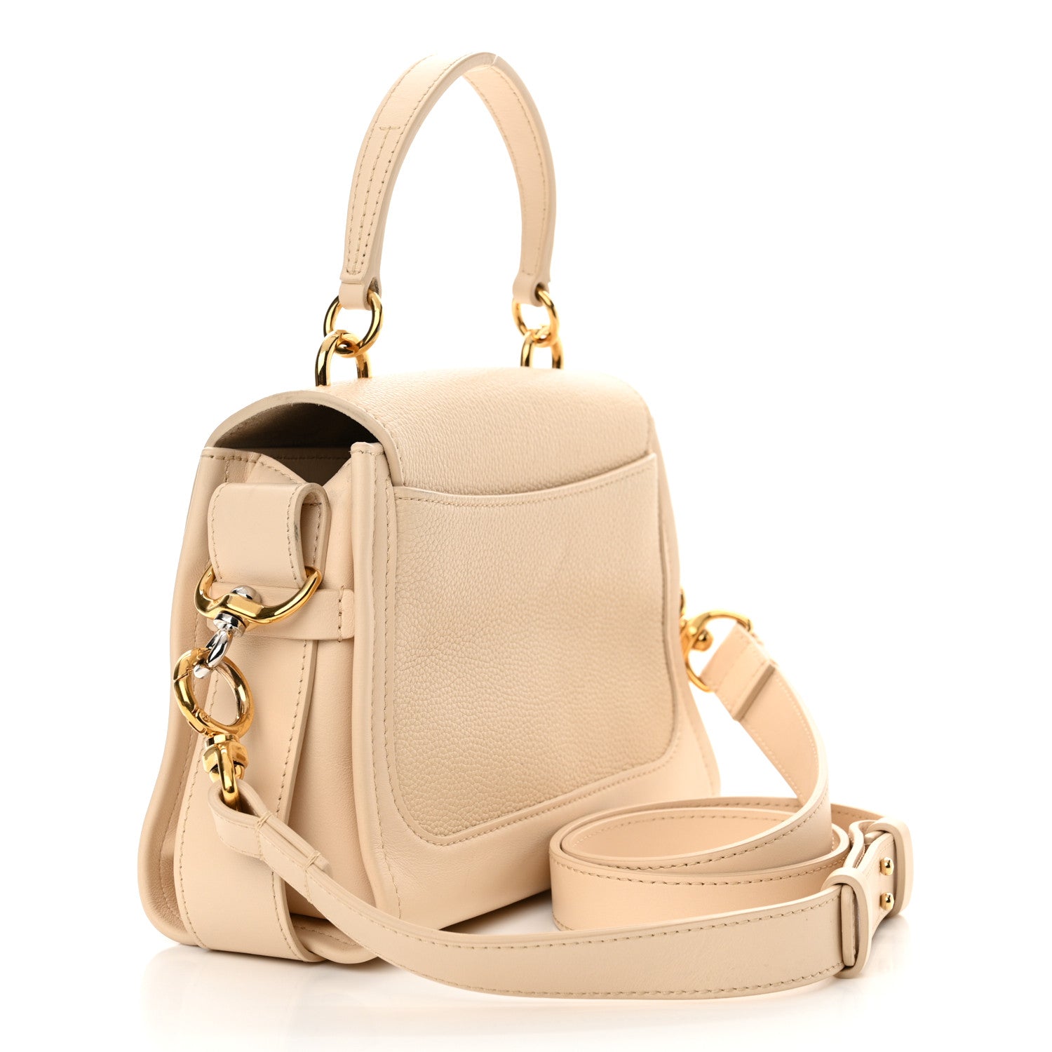 Chloe Calfskin Mini Tess Day Bag Sweet Beige 3 of 13