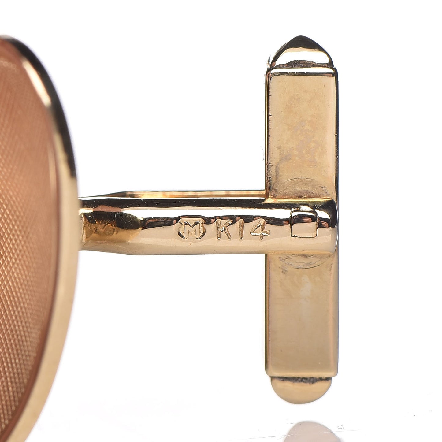 14K Yellow Gold Akoya Pearl 7.5-8mm Cufflinks