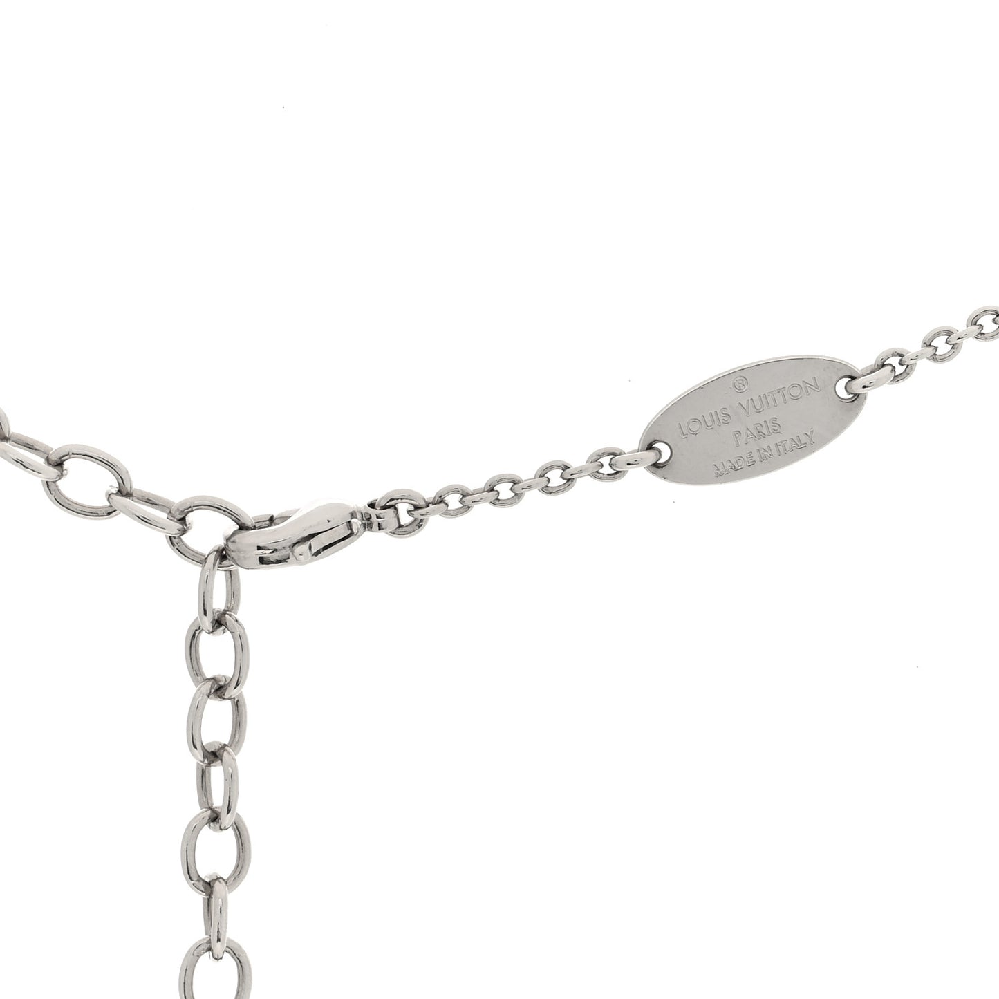 Metal Essential V Supple Necklace Silver