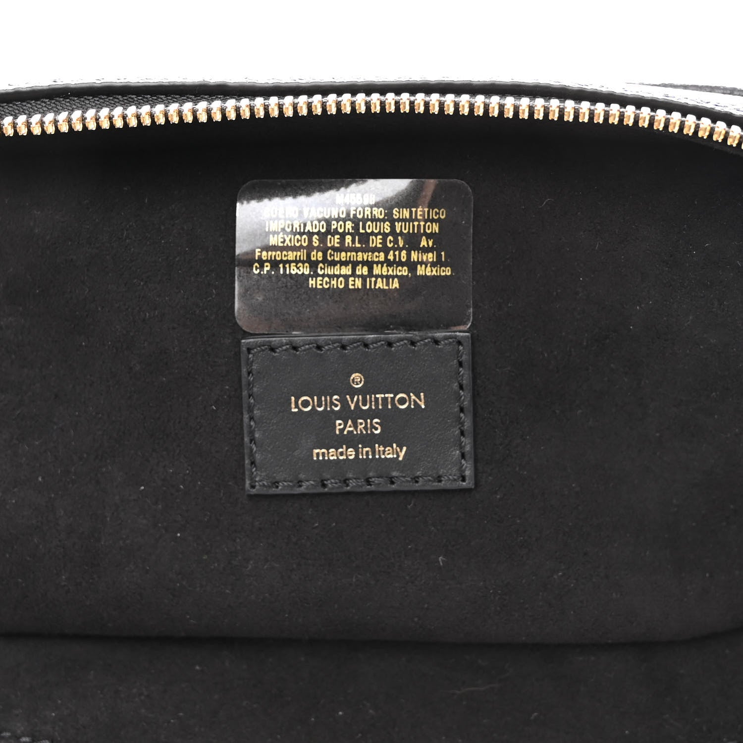 Louis Vuitton Empreinte Monogram Giant Vanity PM Black 6 of 9