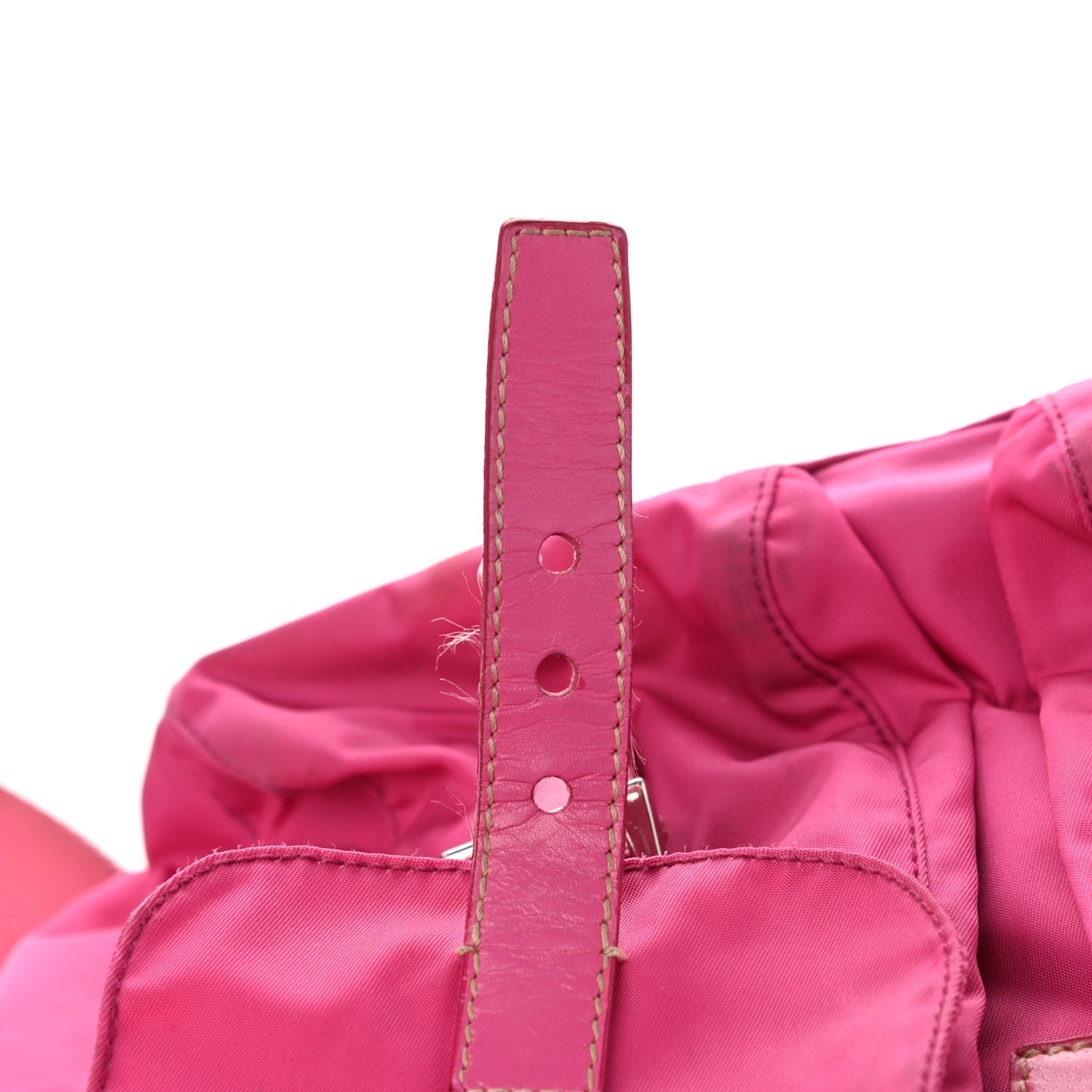 Nylon Vela Backpack Fuxia