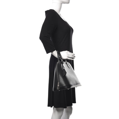 Louis Vuitton Epi Alma PM Black 2 of 11
