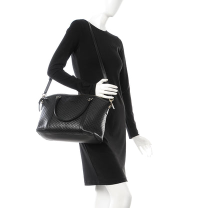 Gucci Soft Microguccissima Dome Satchel Black 3 of 15