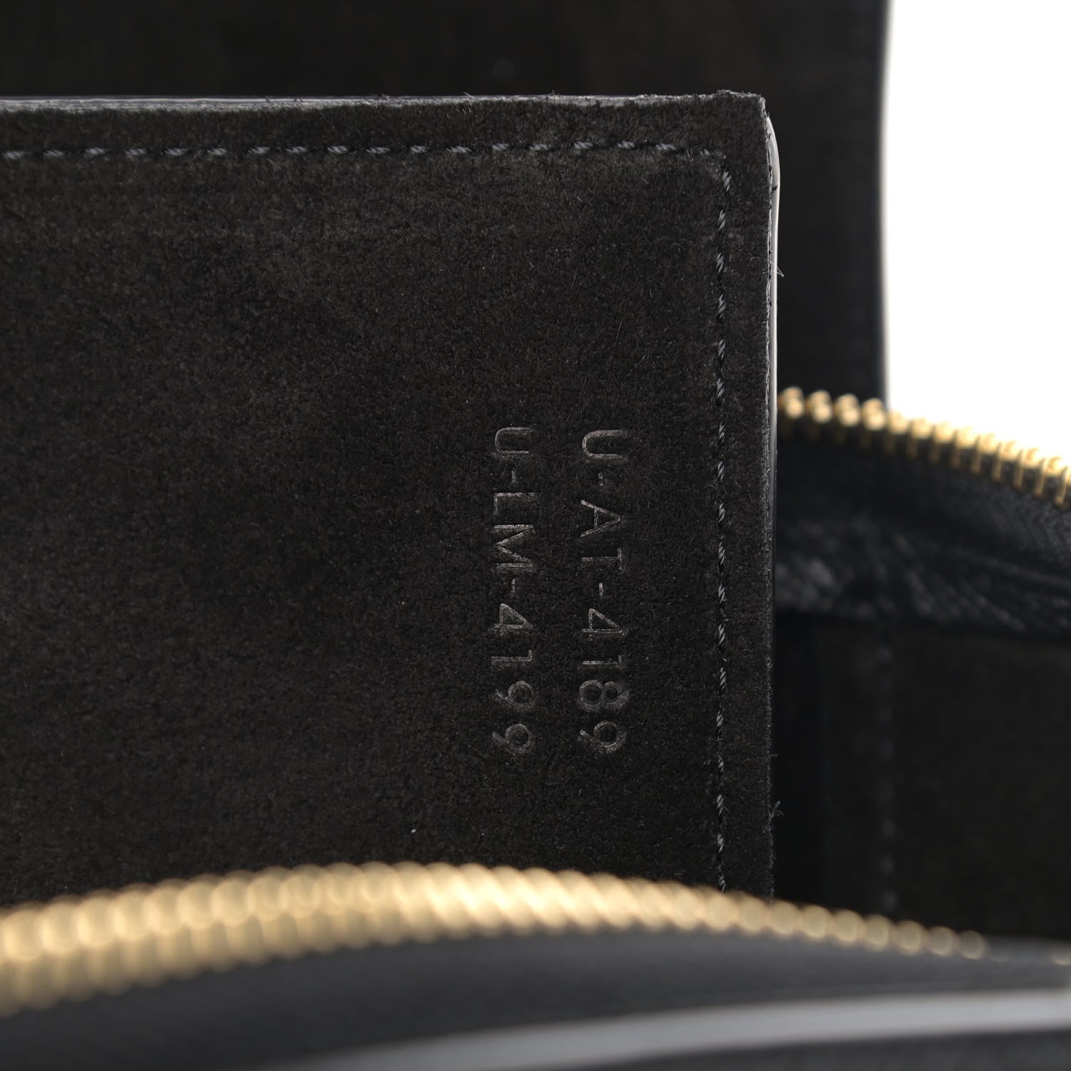 Celine Grained Calfskin Micro Belt Bag Black 8 of 10