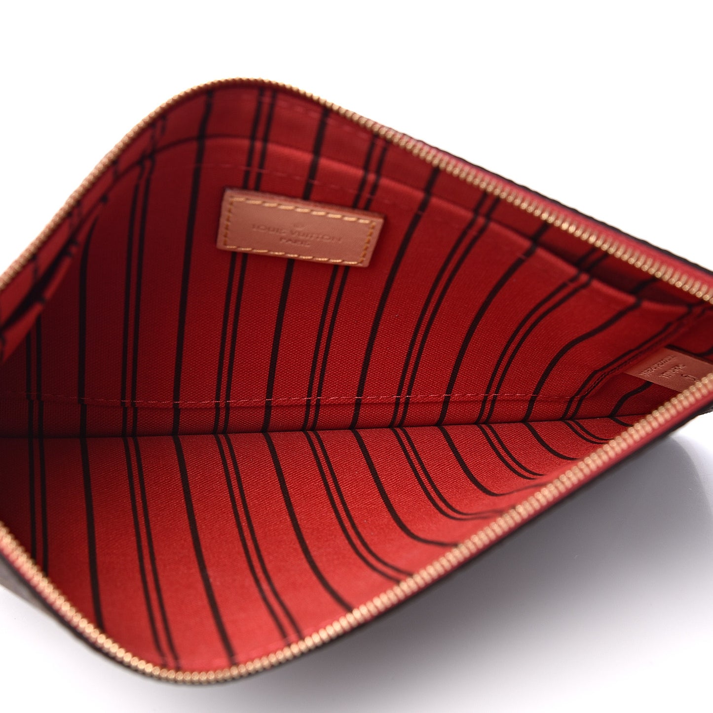 Monogram Neverfull MM GM Pochette Cherry