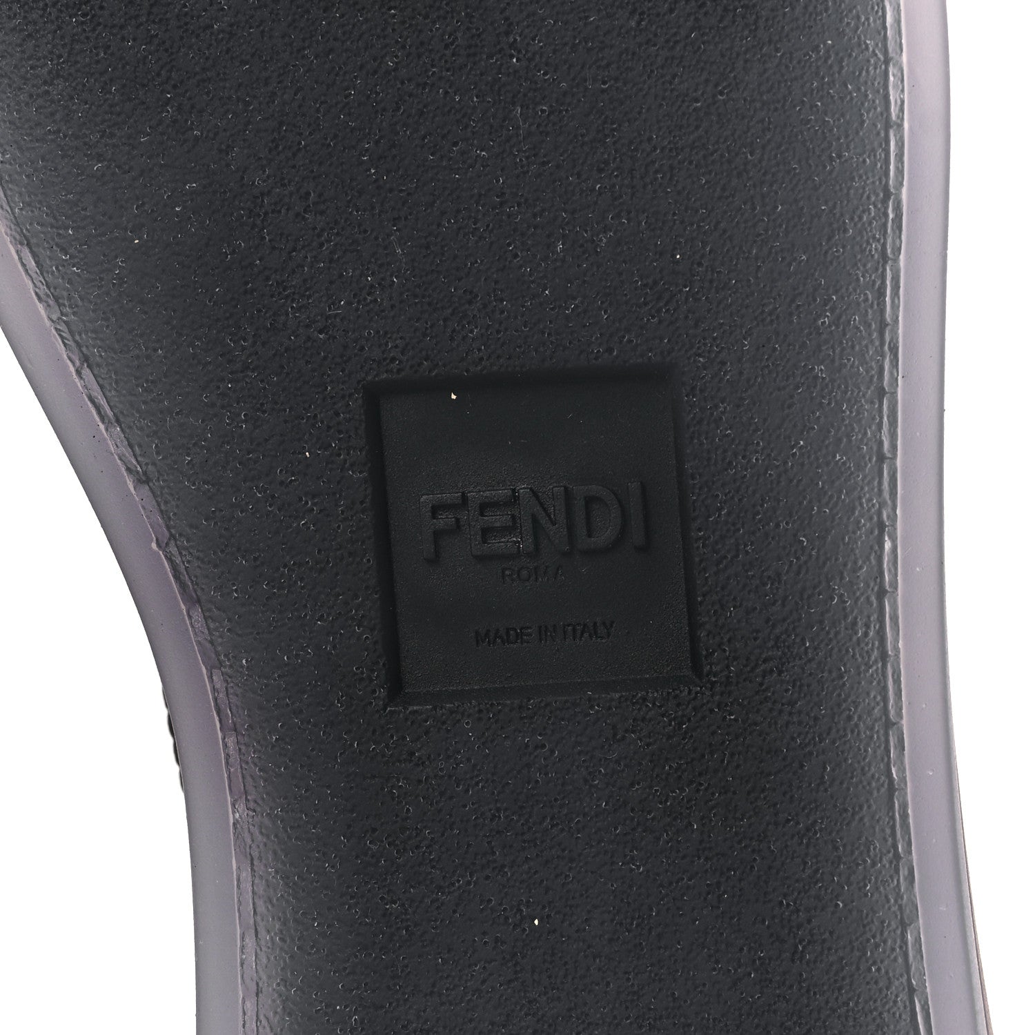 Fendi Corda FF Promenade Low Top Sneakers 41 Black 6 of 9