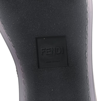 Fendi Corda FF Promenade Low Top Sneakers 41 Black 6 of 9