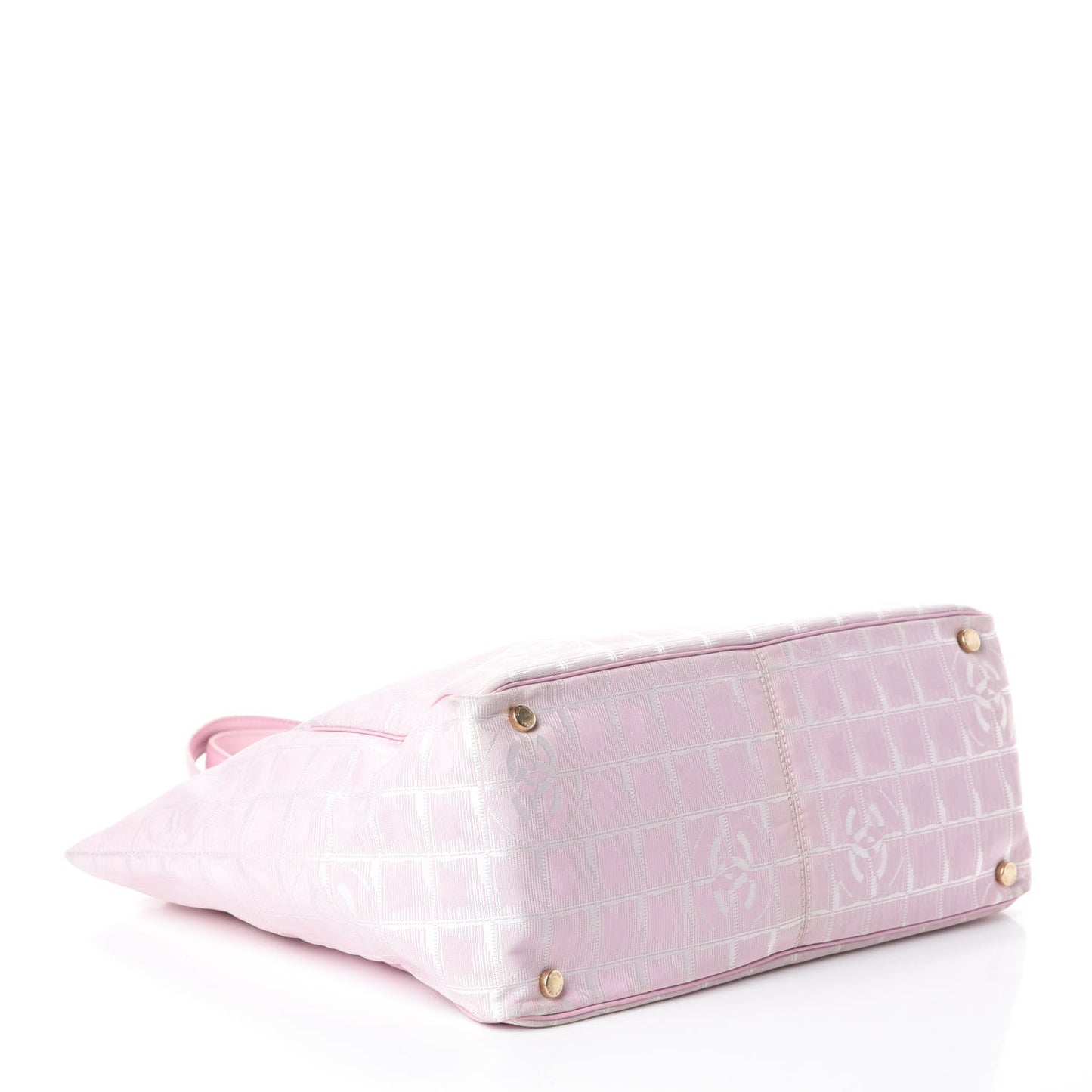 Nylon Medium Travel Tote Pink