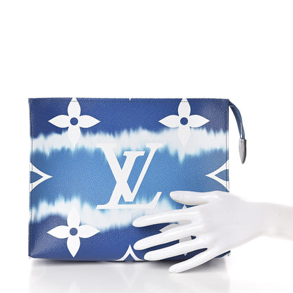 Louis Vuitton Monogram Escale Toiletry Pouch 26 Blue 2 of 8