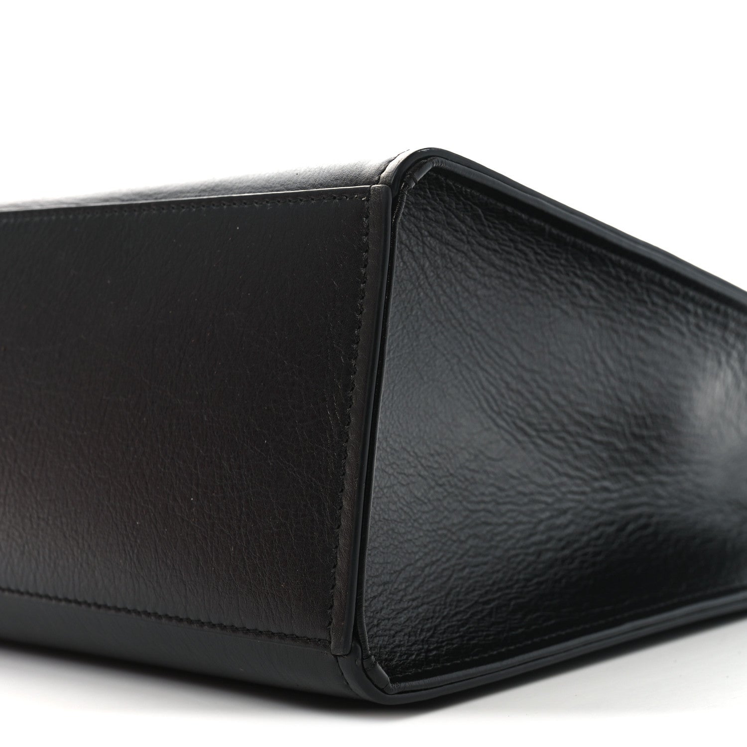 Givenchy Tumbled Calfskin Logo Embossed Medium G-Tote Black 10 of 10