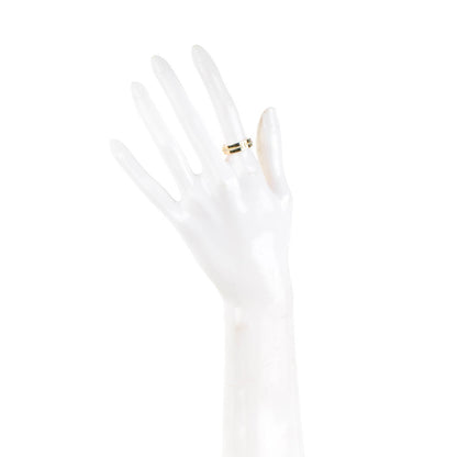 Tiffany 18K Yellow Gold Diamond T Two Ring 6.5 2 of 8