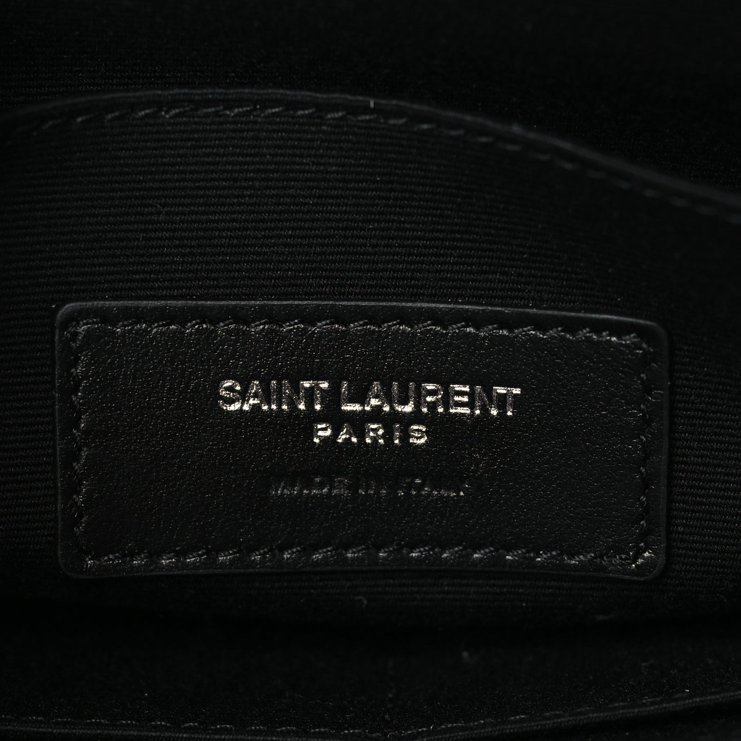 Calfskin Zipped Clutch Black