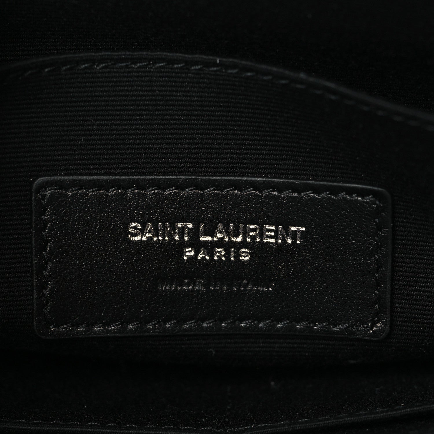 Saint Laurent Calfskin Zipped Clutch Black 6 of 8