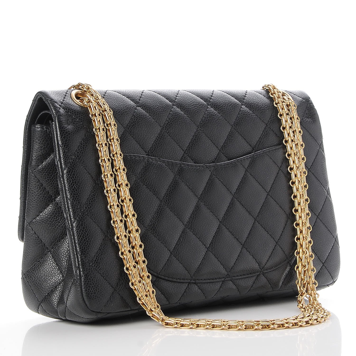 Chanel Caviar 2.55 Reissue 226 Flap Black 4 of 8