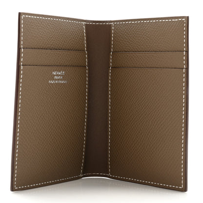 Hermes Epsom MC2 Euclide Card Holder Case Etoupe 5 of 8