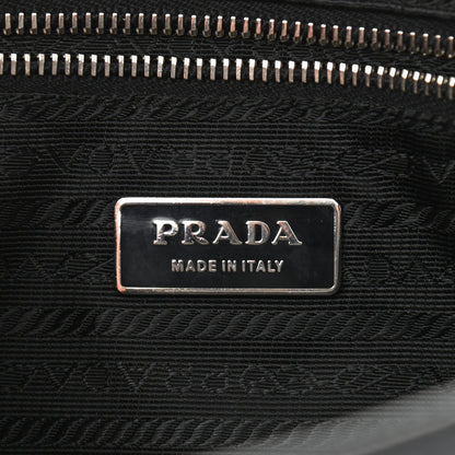 Prada Saffiano Lux Petite Bowler Black 6 of 10