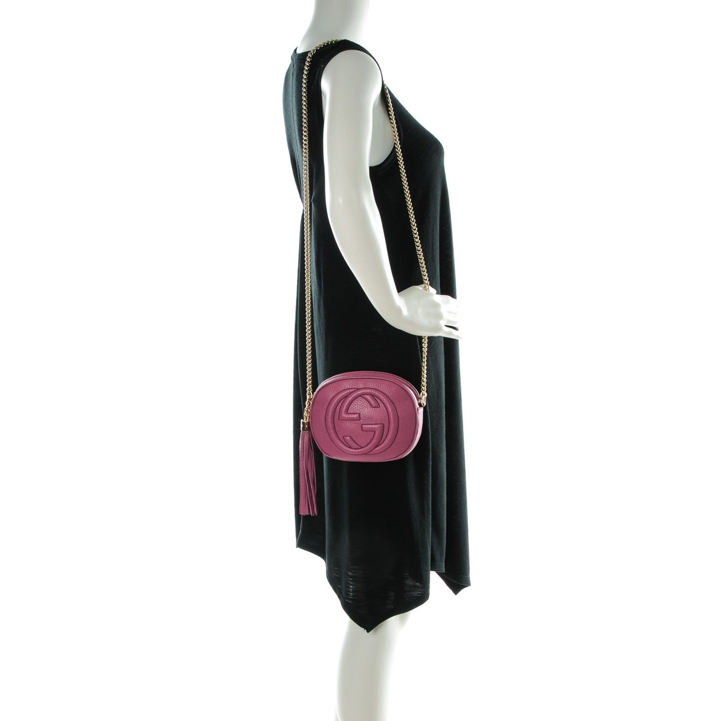 Cellarius Calfskin Mini Soho Chain Bag Peonia Flower
