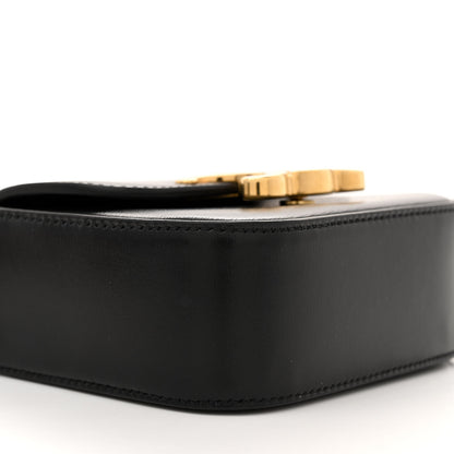 Celine Shiny Calfskin Mini Triomphe Black 9 of 10