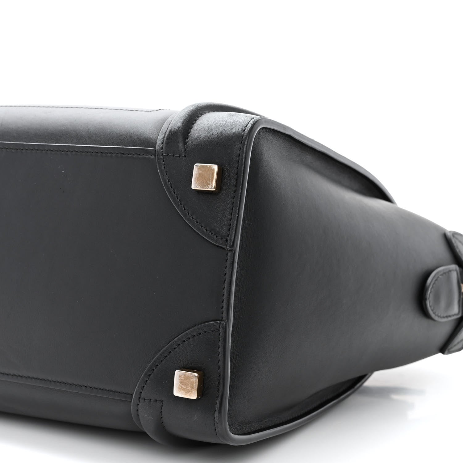 Celine Smooth Calfskin Micro Luggage Black 10 of 13
