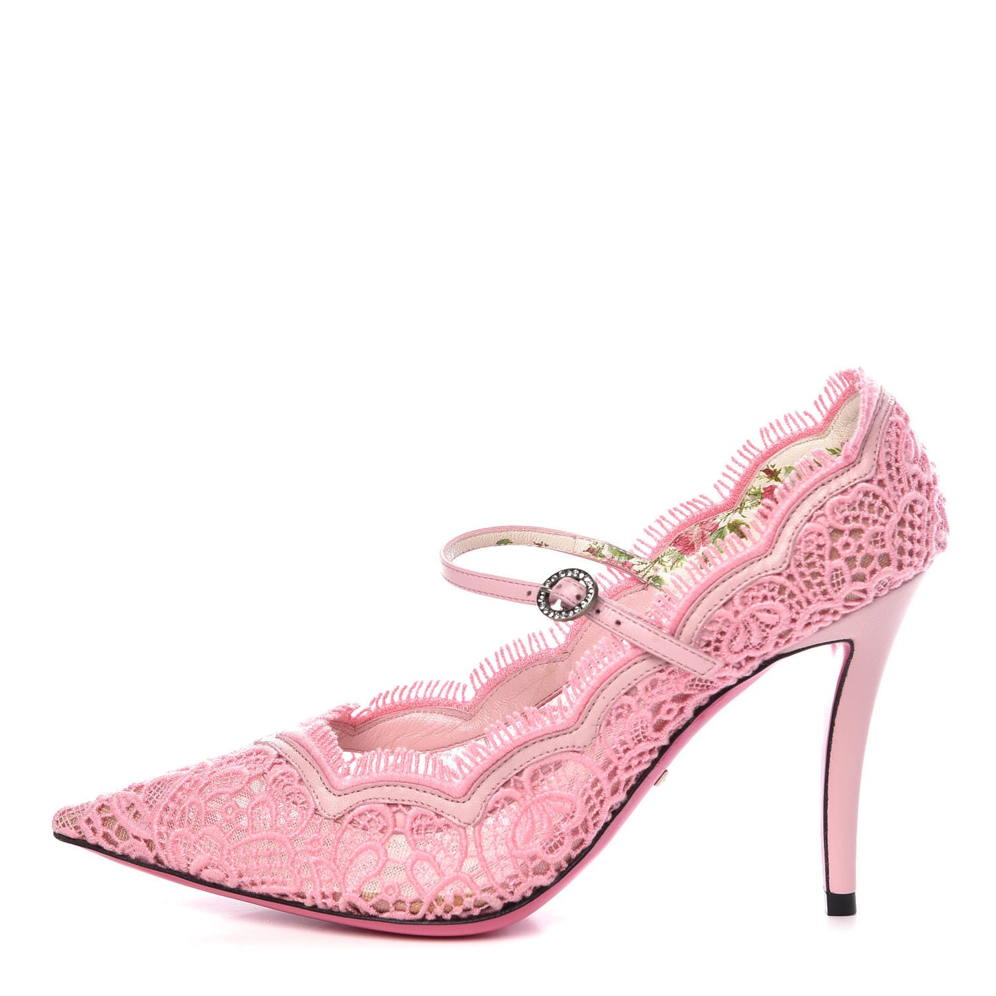 Lace Pizzo Venice Pumps 37 Sugar Pink