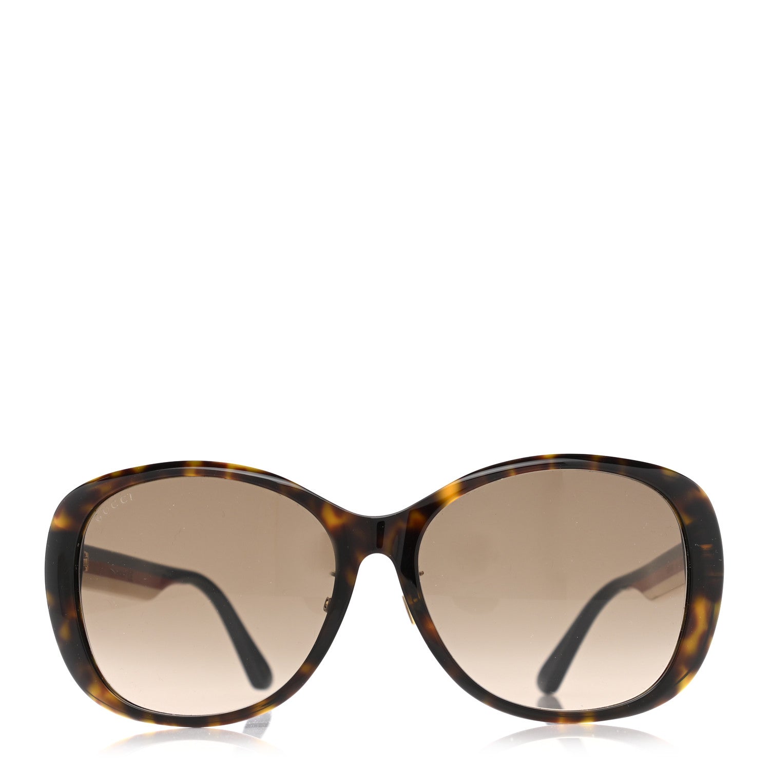 Gucci Acetate Round Eye GG Web Sunglasses GG0849SK Havana 2 of 10