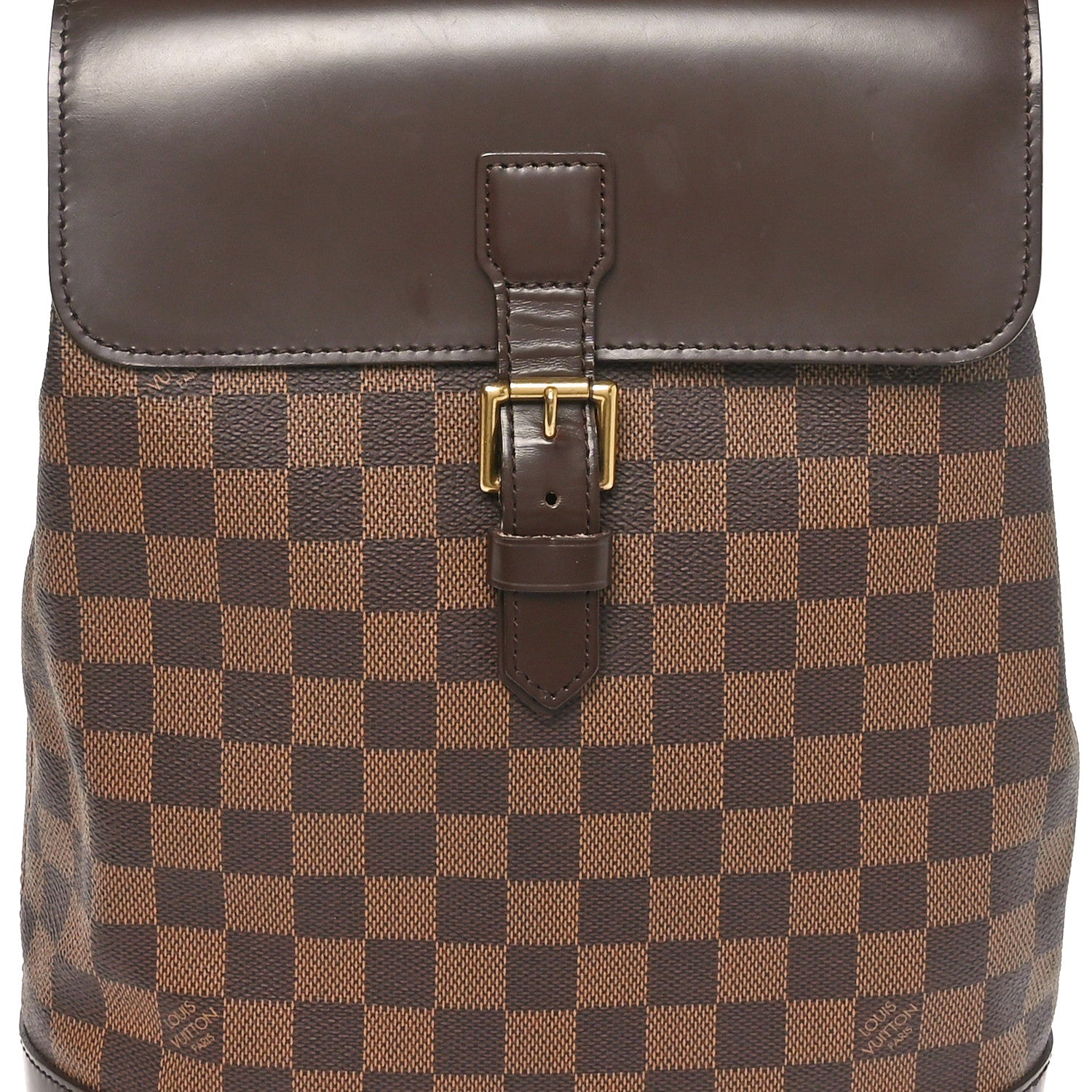 Louis Vuitton Damier Ebene Soho Backpack 7 of 9