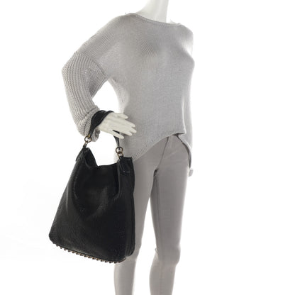 Alexander Wang Pebbled Lambskin Darcy Hobo Black Pale Gold Hardware 2 of 8