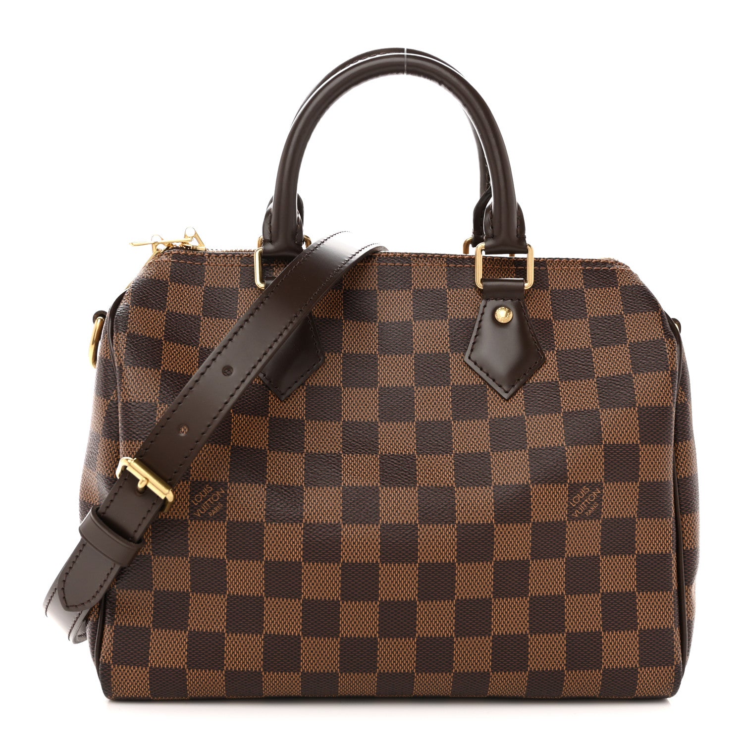 Louis Vuitton Damier Ebene Speedy Bandouliere 25 1 of 12