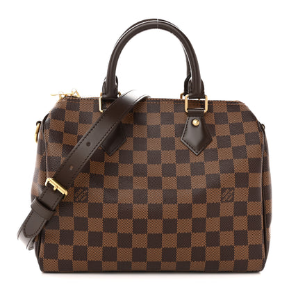 Louis Vuitton Damier Ebene Speedy Bandouliere 25 1 of 12