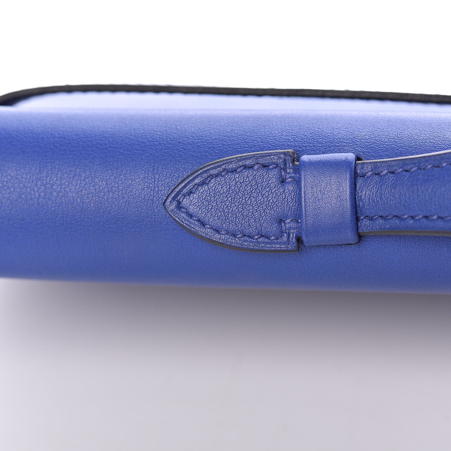 Swift Kelly Cut Clutch Pochette Bleu Electrique