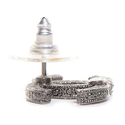 Chanel Crystal CC Earrings 3 of 5