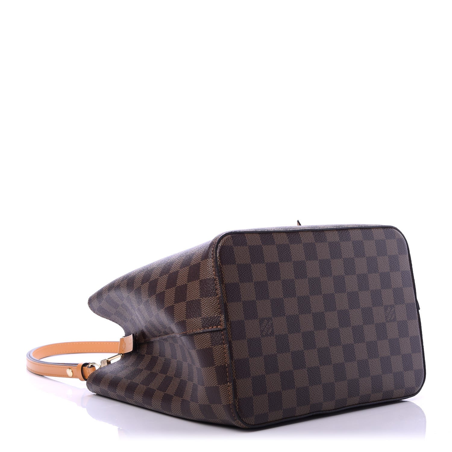 Louis Vuitton Damier Ebene Neonoe MM Safran 4 of 10