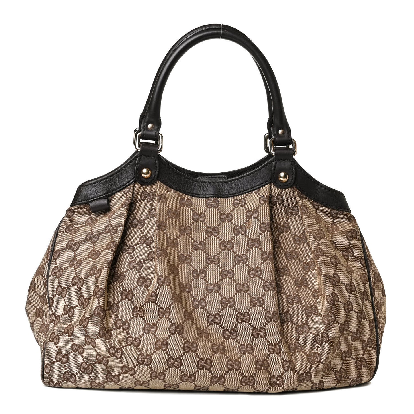 Monogram Medium Sukey Tote Dark Brown