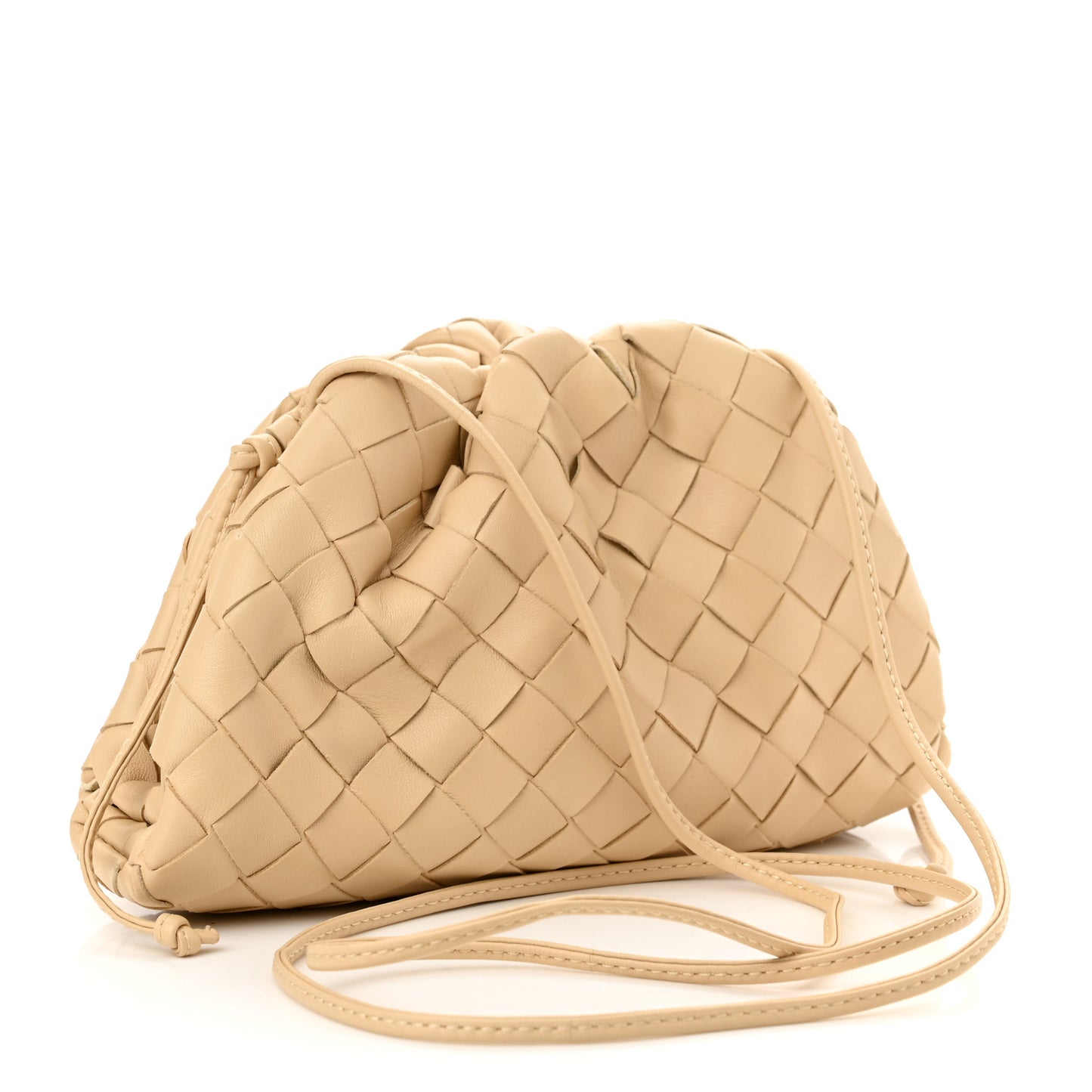 Nappa Intrecciato The Mini Pouch Porridge