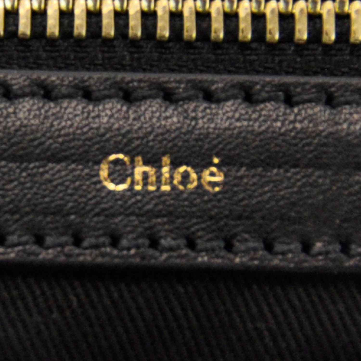 Chloe Leather Large Alice Satchel Holly Berry 8 of 9